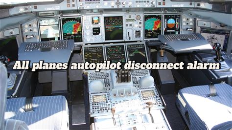 Autopilot disconnect alarm won't acknowledge .
